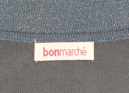 Womens UK Size L Bonmarché Blue Basic Tank