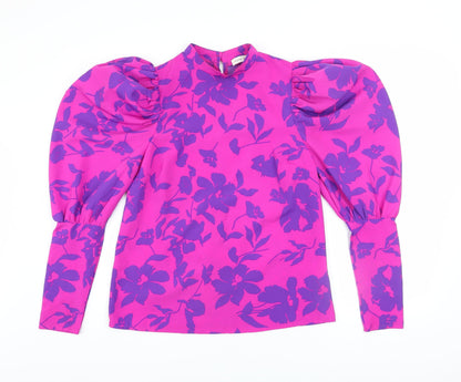 Womens UK Size 8 Marc Angelo Pink Tunic Blouse