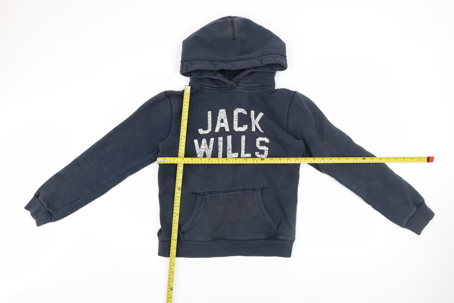 Womens UK Size 12 Jack Wills Blue Pullover Hoodie