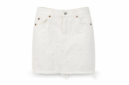 Womens UK Size 6 Topshop Straight & Pencil Denim Skirt