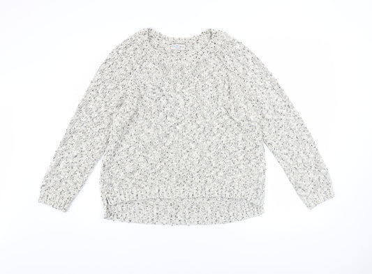 Womens UK Size 18 Marks and Spencer Grey Pullover Jumper