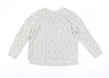 Womens UK Size 18 Marks and Spencer Grey Pullover Jumper