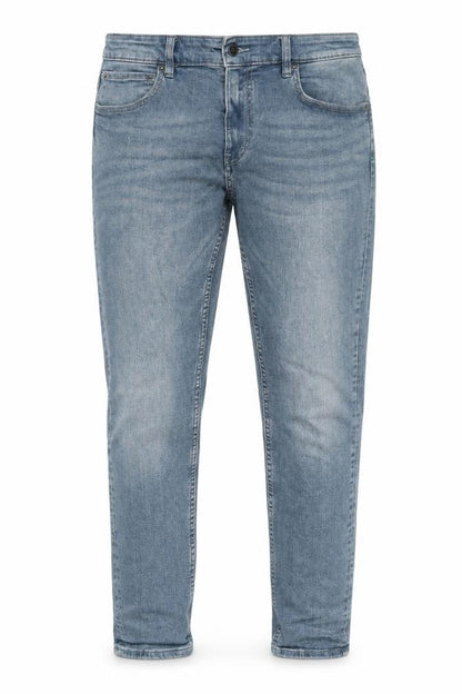 Mens UK Size M Pull&Bear Slim Fit Straight Blue Jeans