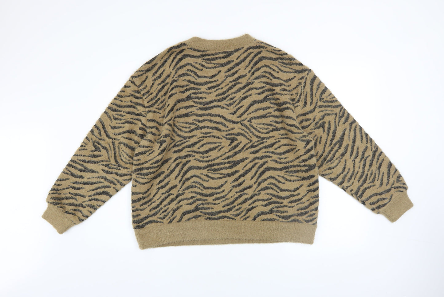 Womens UK Size 14 Marks and Spencer Brown Pullover Jumper