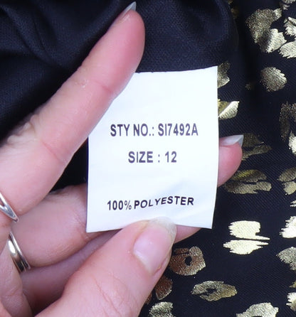 Womens UK Size 12 Girl In Mind Bodycon Dress