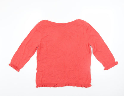 Womens UK Size 16 Wallis Pink Pullover Jumper