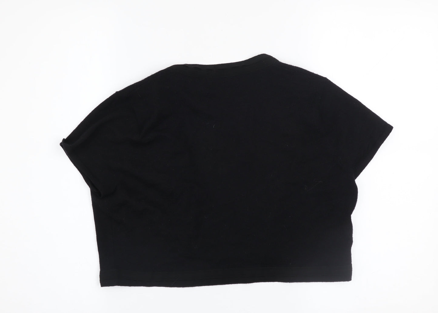 Womens UK Size 16 Monsoon Black Shrug Jumper