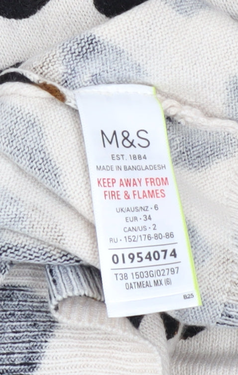 Womens UK Size 6 Marks and Spencer Jumper Dress