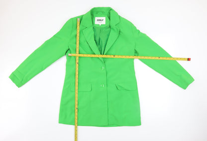 Womens UK Size 12 Only Green Blazer