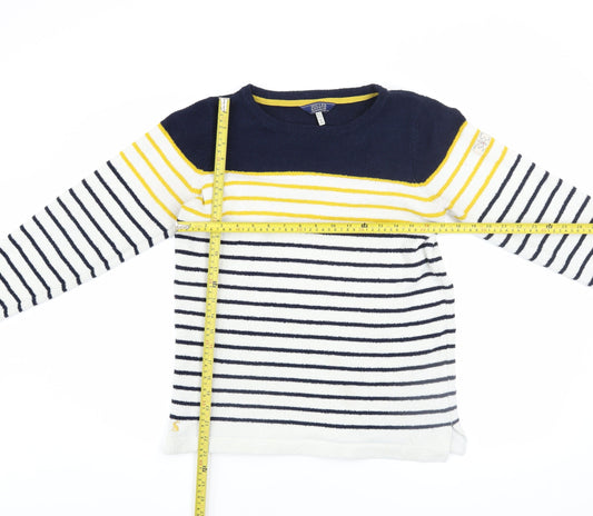 Womens UK Size 10 Joules Multicoloured Pullover Jumper