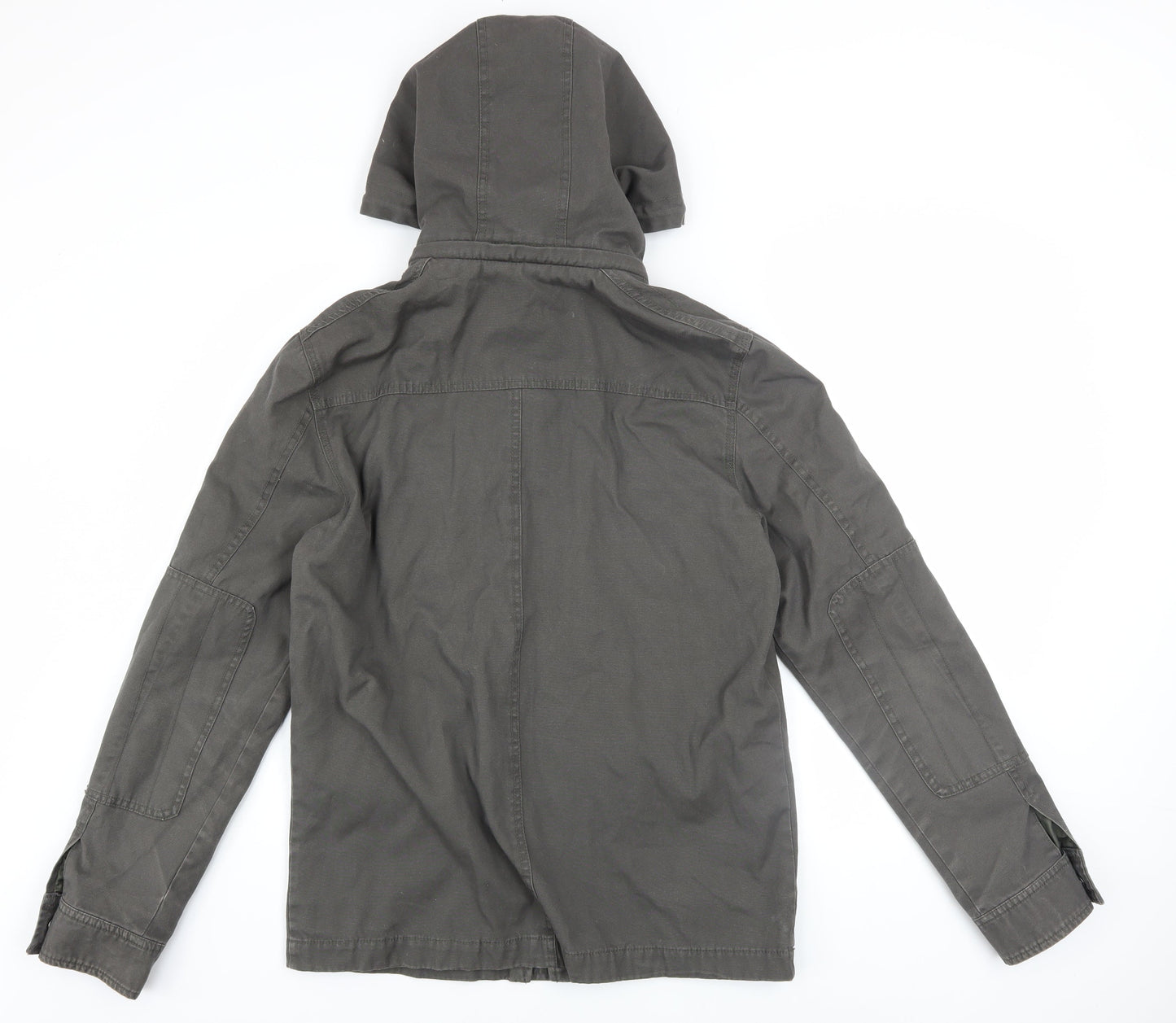 Mens UK Size S Jeanswest Grey Military Jacket