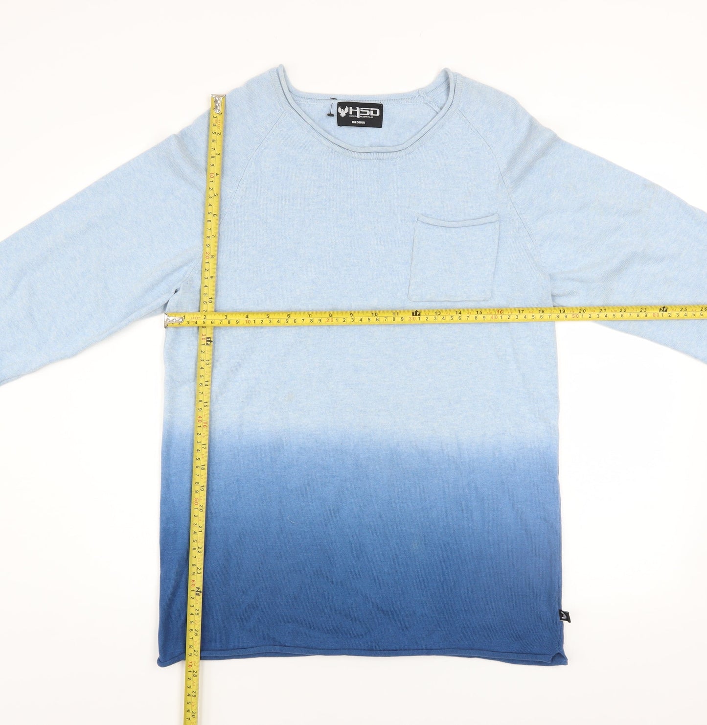 Mens UK Size M HSD Kirra Australia Blue Pullover Jumper