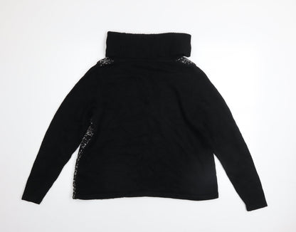Womens UK Size 14 Marks and Spencer Black Pullover Jumper