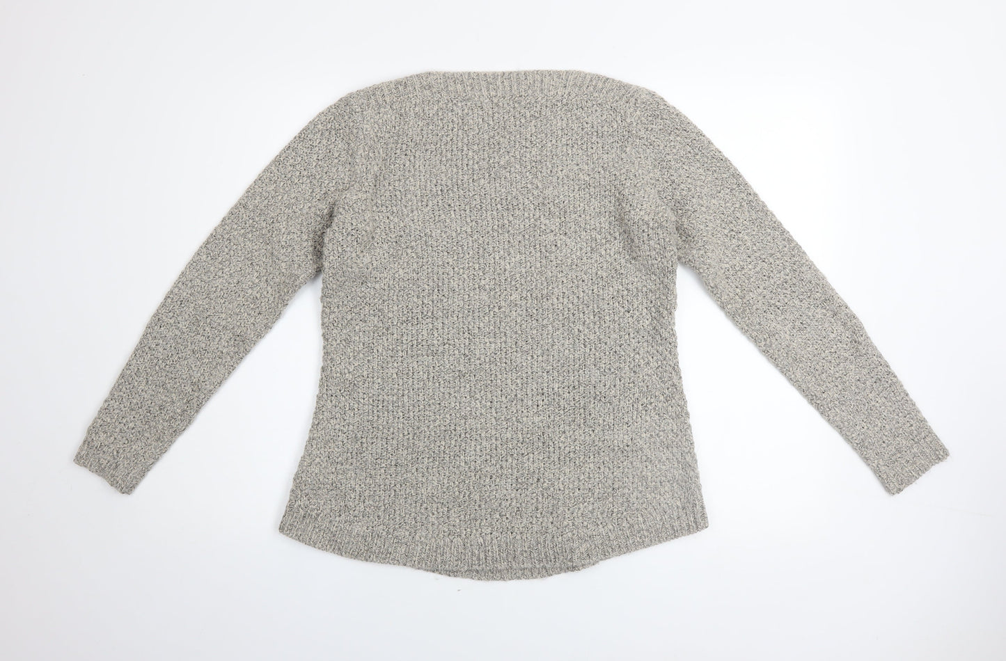 Womens UK Size 10 DASH Grey Pullover Jumper