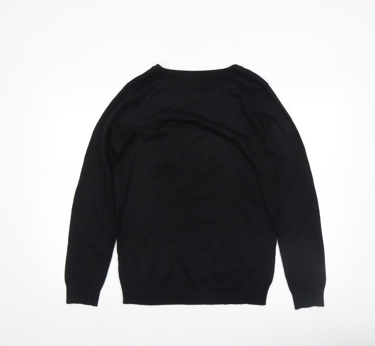 Womens UK Size 10 Dorothy Perkins Black Pullover Jumper