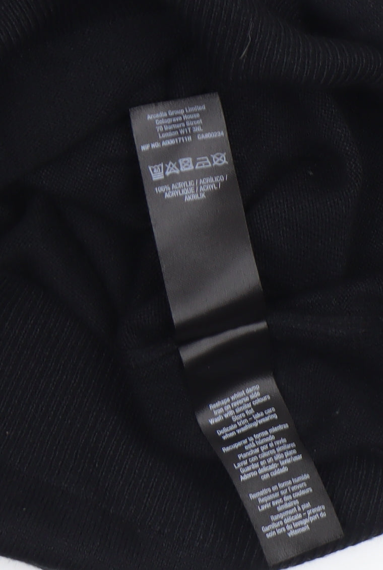 Womens UK Size 10 Dorothy Perkins Black Pullover Jumper