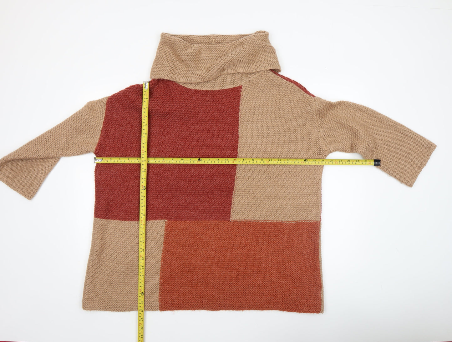 Womens UK Size L Isle Collection Beige Pullover Jumper