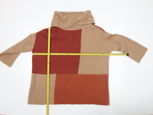 Womens UK Size L Isle Collection Beige Pullover Jumper