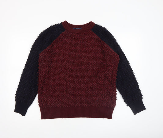 Womens UK Size 8 NEXT Red Pullover Jumper