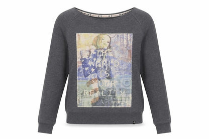 Womens UK Size 10 Blonde+Blonde Grey Basic T-Shirt