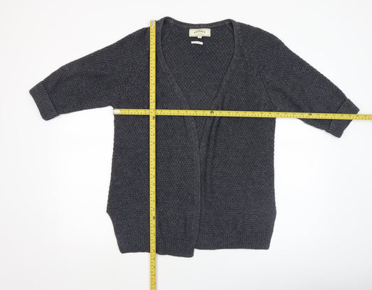 Womens UK Size 10 FatFace Grey Cardigan Jumper