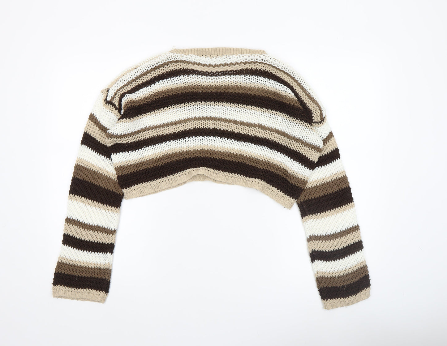 Womens UK Size S PRETTYLITTLETHING Multicoloured Pullover Jumper