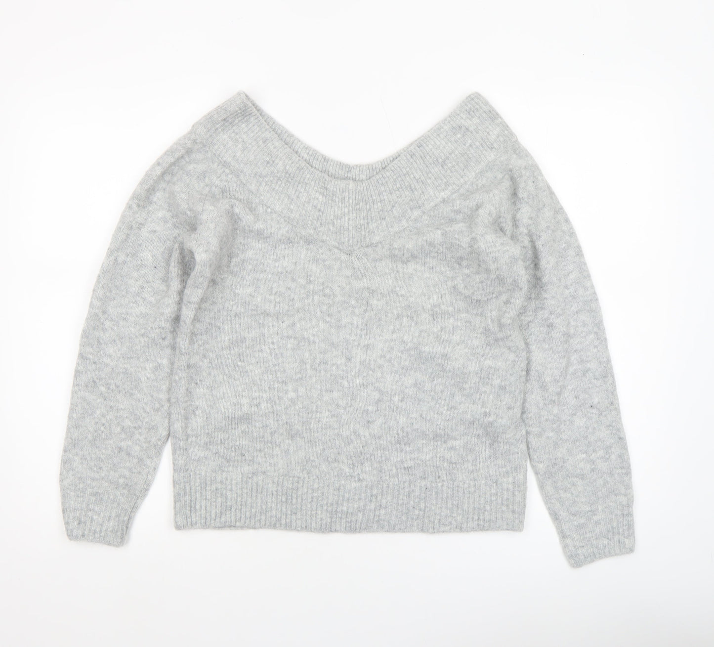 Womens UK Size S H&M Grey Pullover Jumper