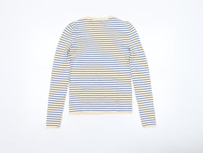 Womens UK Size 12 Zara Beige Pullover Jumper