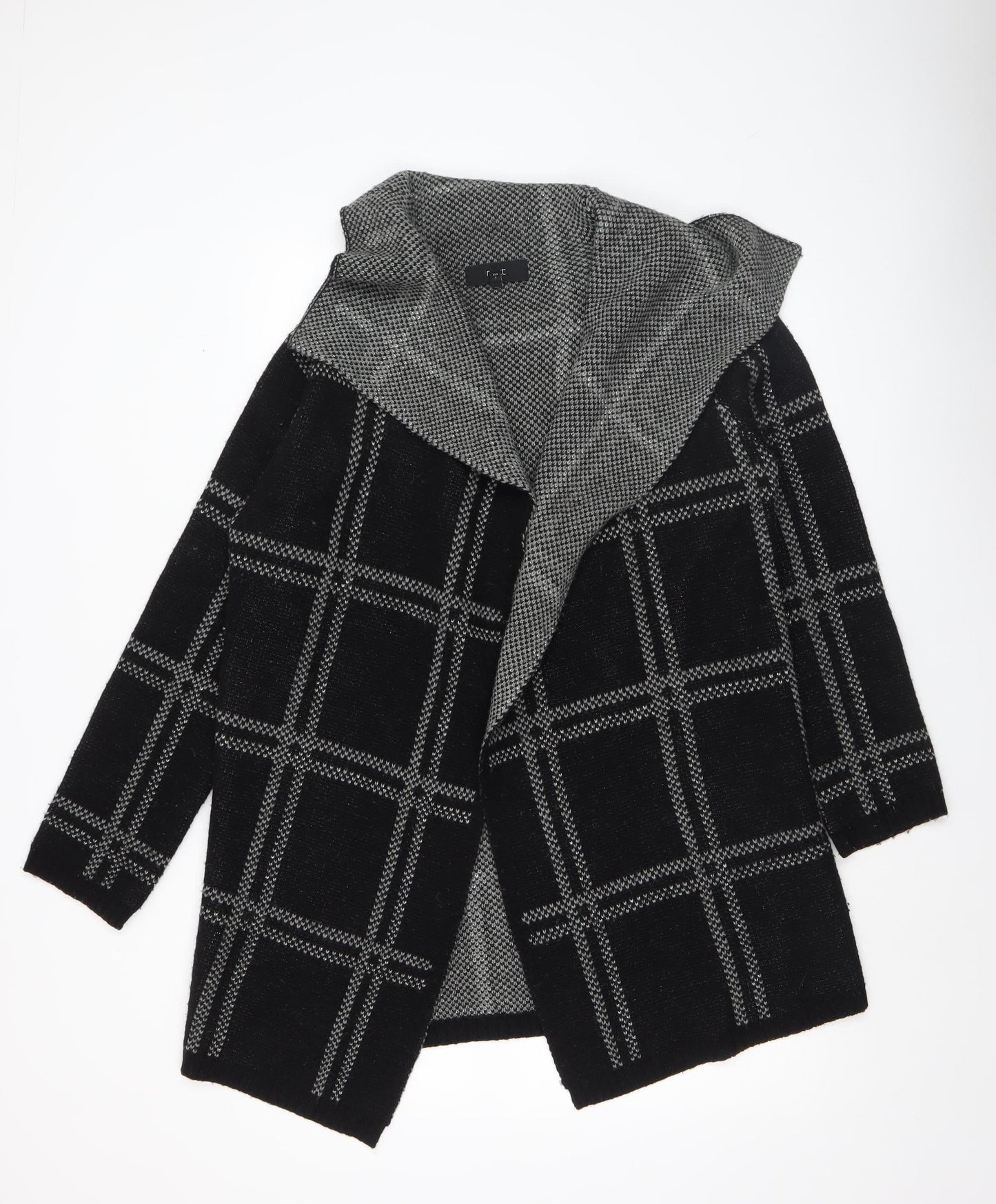 Womens UK Size M NEXT Black Cardigan Jumper