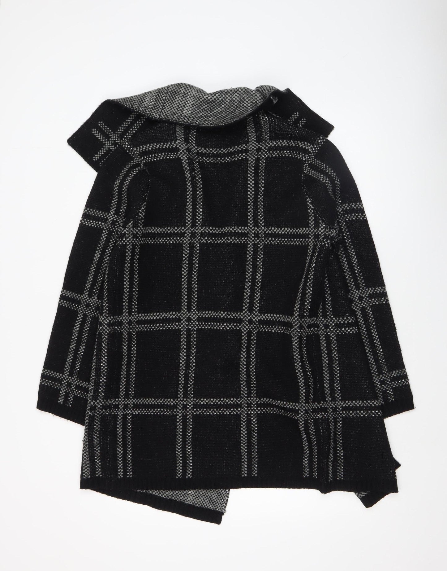 Womens UK Size M NEXT Black Cardigan Jumper