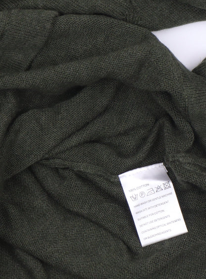 Womens UK Size L Patra Green Henley Jumper