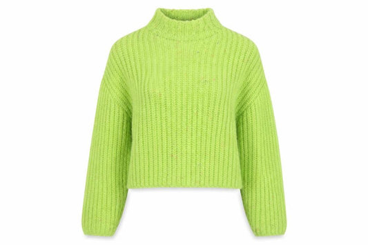 Womens UK Size 8 Stradivarius Green Pullover Jumper
