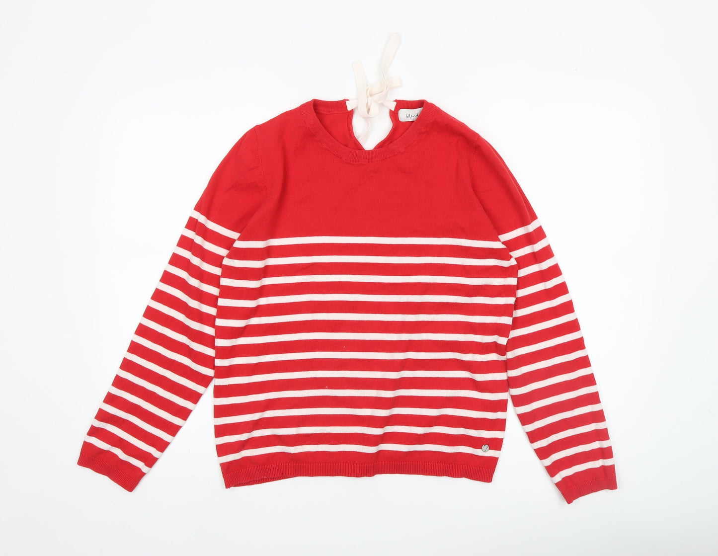 Womens UK Size S Blendshe Red Pullover Jumper