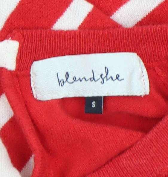 Womens UK Size S Blendshe Red Pullover Jumper