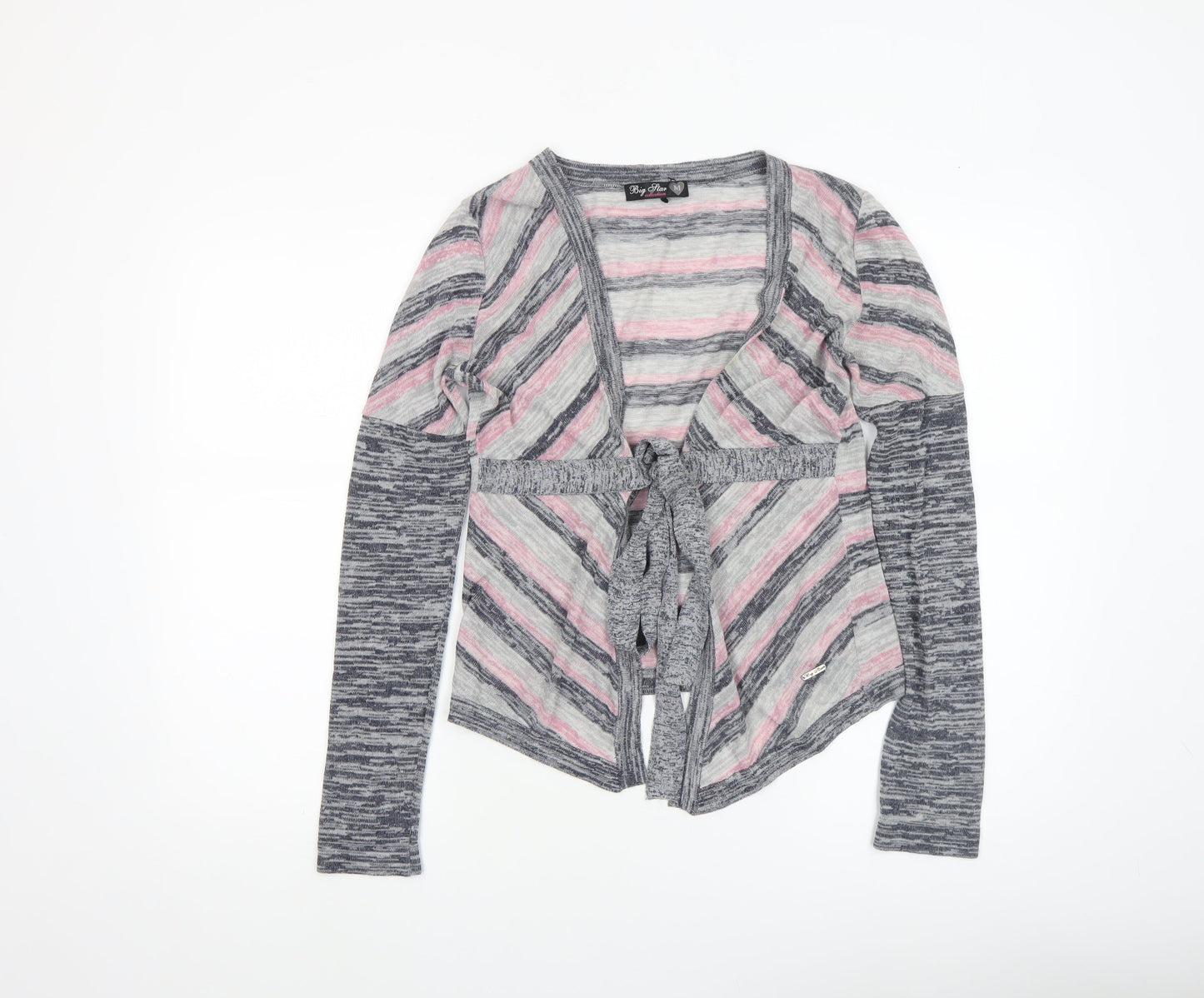 Womens UK Size M BIG STAR Multicoloured Cardigan Jumper