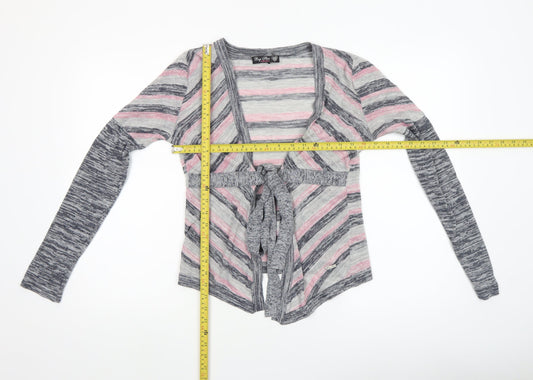 Womens UK Size M BIG STAR Multicoloured Cardigan Jumper