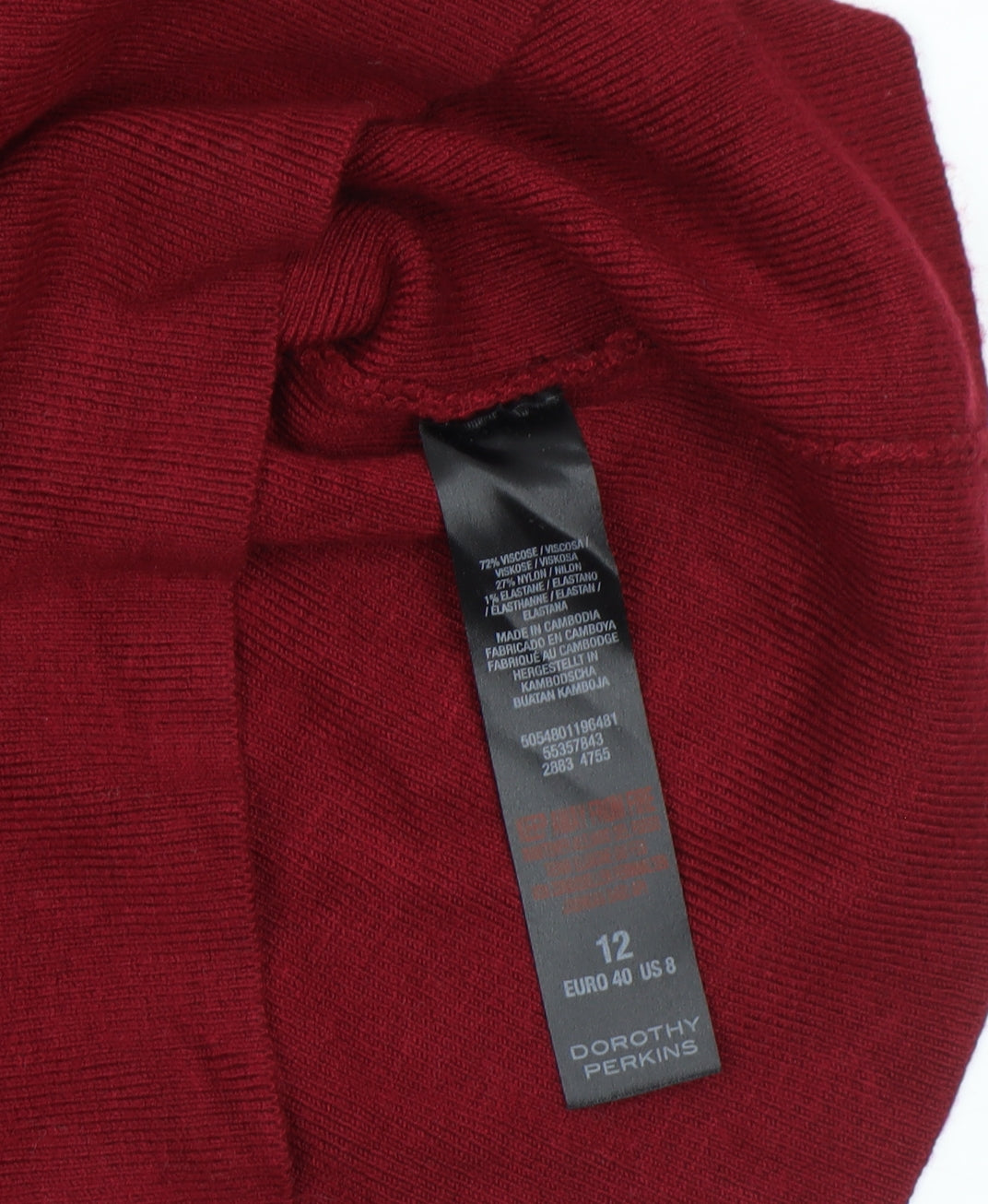 Womens UK Size 12 Dorothy Perkins Shift Dress