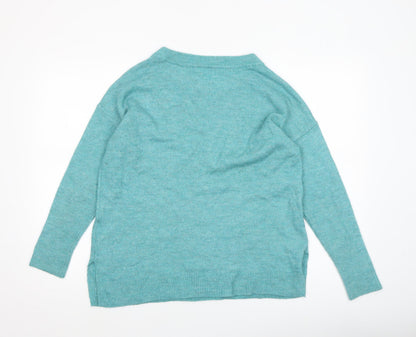 Womens UK Size M Gap Green Pullover Jumper