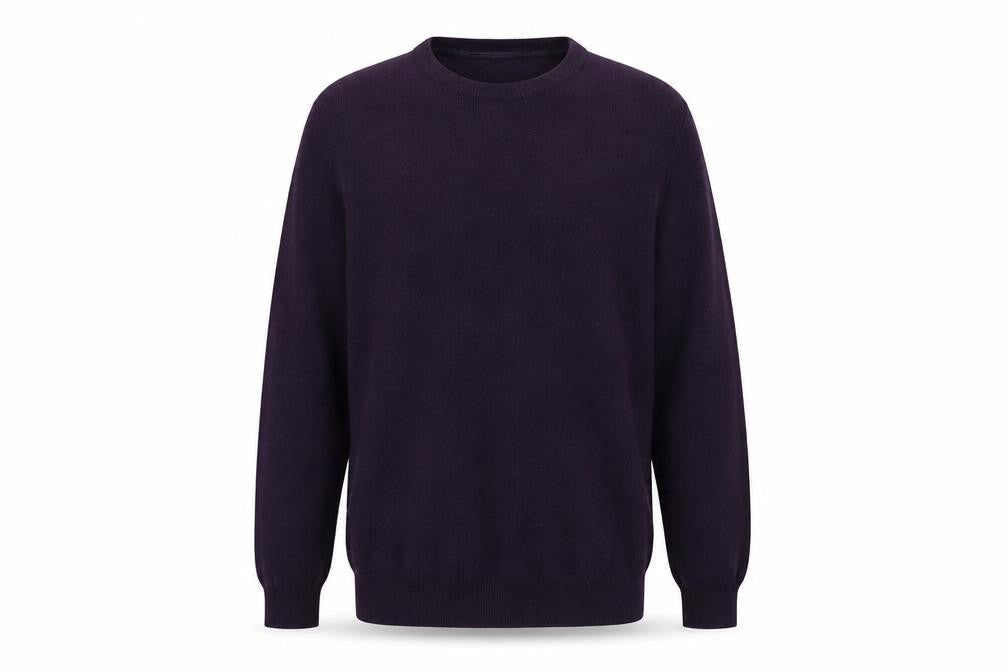 Mens UK Size L River Island Purple Pullover Jumper