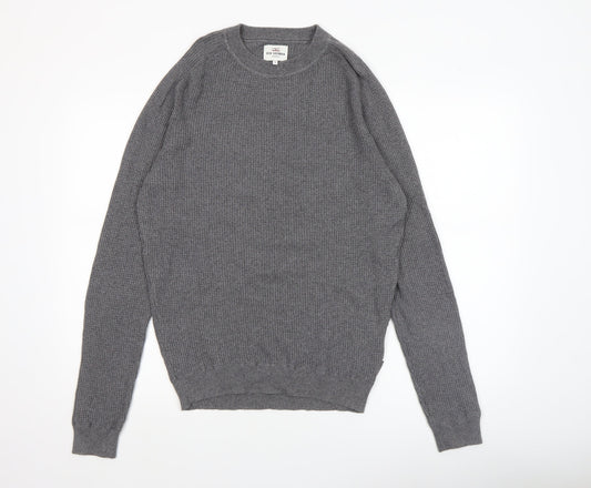 Mens UK Size M Ben Sherman Grey Pullover Jumper