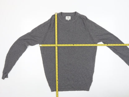 Mens UK Size M Ben Sherman Grey Pullover Jumper
