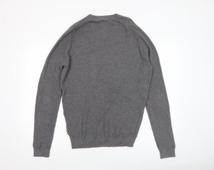 Mens UK Size M Ben Sherman Grey Pullover Jumper