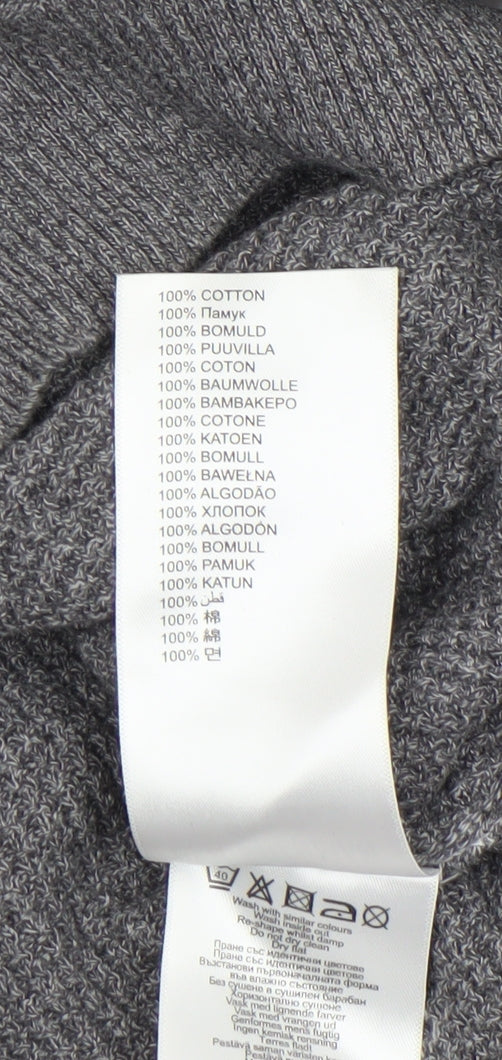 Mens UK Size M Ben Sherman Grey Pullover Jumper