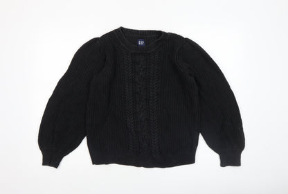 Womens UK Size S Gap Black Pullover Jumper