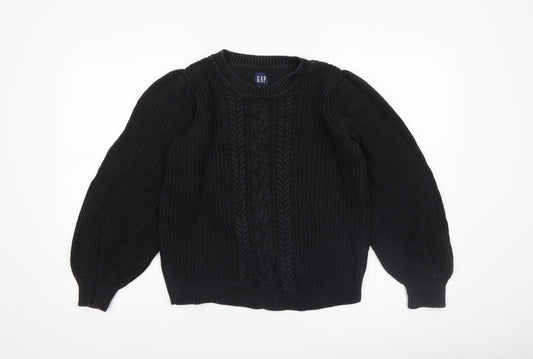 Womens UK Size S Gap Black Pullover Jumper