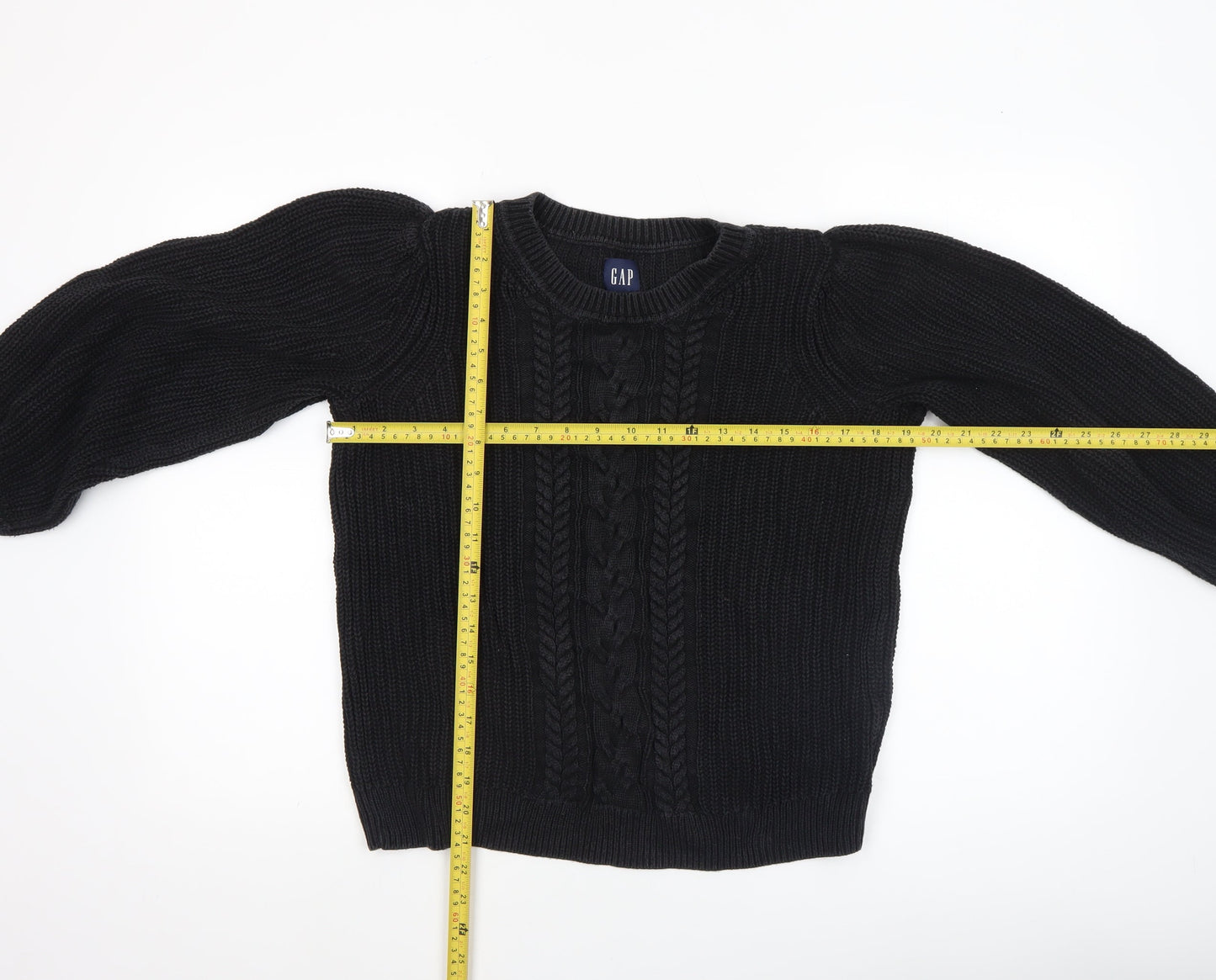 Womens UK Size S Gap Black Pullover Jumper