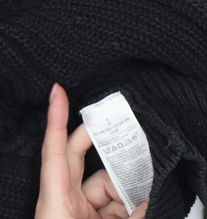 Womens UK Size S Gap Black Pullover Jumper