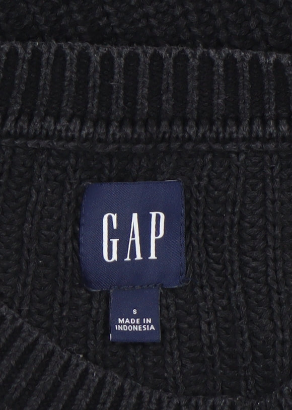 Womens UK Size S Gap Black Pullover Jumper
