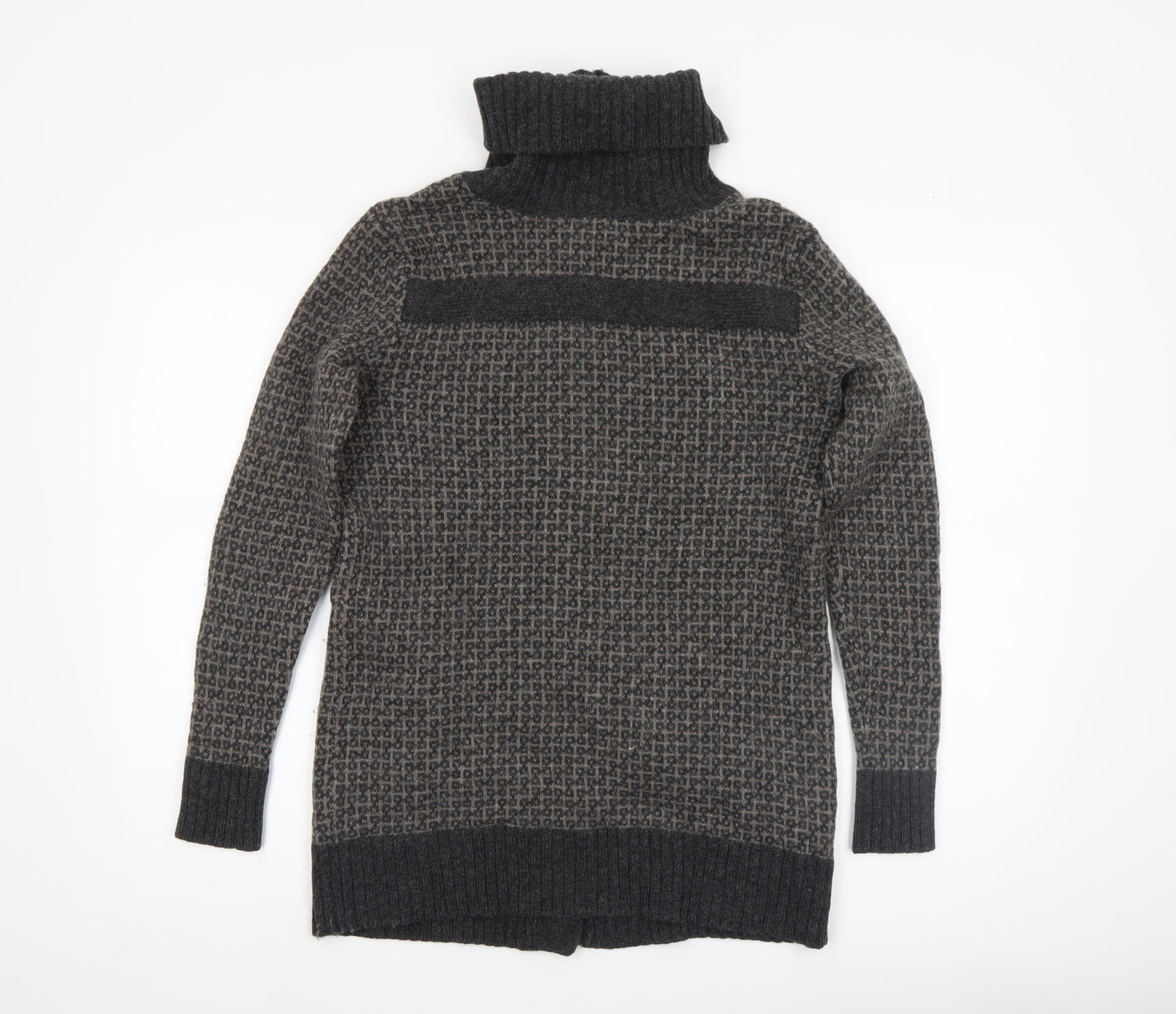 Womens UK Size S Gap Grey Cardigan Jumper