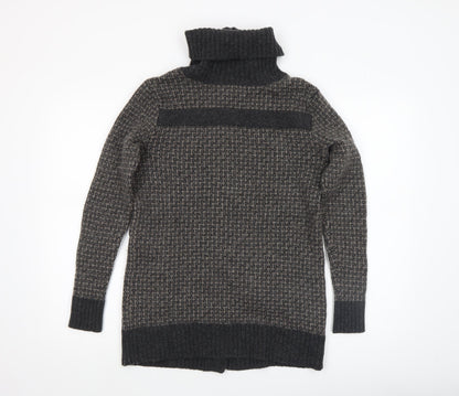 Womens UK Size S Gap Grey Cardigan Jumper